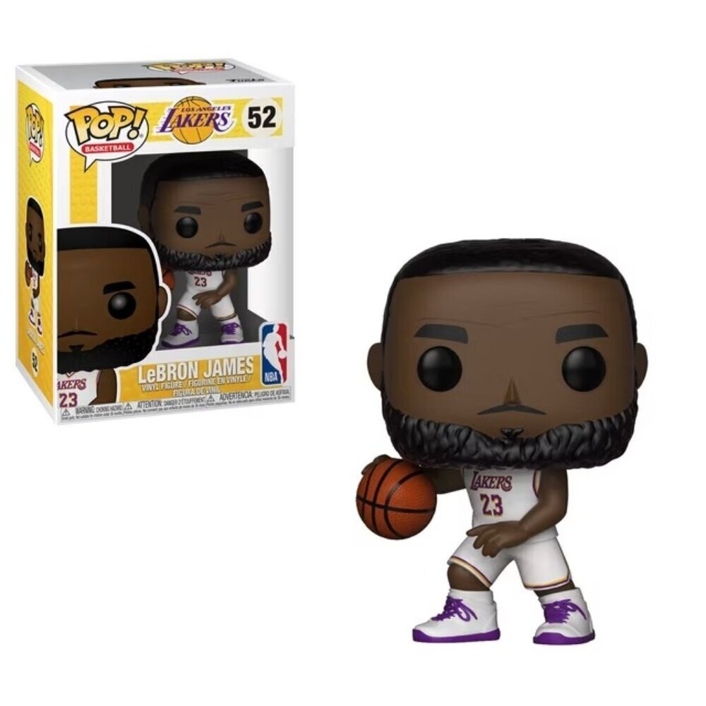 Funko Pop! Vinyl – LeBron James (Lakers – White Jersey) #52 – NBA Basketball